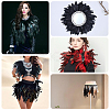 1 Bundle Fashion Feather Cloth Strand Costume Accessories DIY-GF0012-59D-5