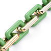 Handmade CCB Plastic Cable Chains AJEW-JB00669-02-2