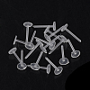 Plastic Stud Earring Findings X-KY-R011-01-1