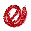 Electroplate Glass Beads Strands EGLA-N012-07N-2