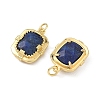 Dyed Natural Lapis Lazuli Pendants GG-CBA080E-02G-2