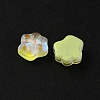 Paw Print Resin Cabochons MRMJ-WH0012-35B-2