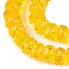 Transparent Glass Beads Strands GLAA-Q114-01A-A04-3