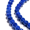 Natural Mashan Jade Round Beads Strands X-G-D263-6mm-XS08-3