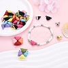 48 Sets 12 Styles Spray Painted Alloy Magnetic Clasps FIND-YW0006-64-NR-6