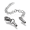 Tarnish Resistant 304 Stainless Steel Curb Chain Extender STAS-K195-29P-016-2