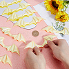 Demon Wing Rainbow Iridescent PU Leather Ornament Accessories DIY-WH0308-457B-3