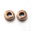 Tibetan Style Alloy Beads TIBEB-P002-07R-RS-1