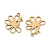 201 Stainless Steel Pendants STAS-F337-08G-2