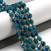 Natural Apatite Beads Strands G-M443-B06-02-2