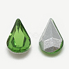 Pointed Back Glass Rhinestone Cabochons RGLA-T082-5x8mm-20-2