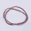 Glass Beads Strands GLAA-F077-3