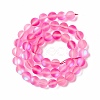 Synthetic Moonstone Beads Strands G-E573-01B-05-3