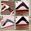 AHADEMAKER 16Pcs 2 Style PU Self Adhesive Non Slip Carpet Stickers FIND-GA0005-65-3