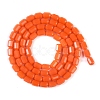 Opaque Glass Beads Strands GLAA-G112-04M-4