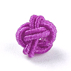 Polyester Weave Beads WOVE-K001-A18-2