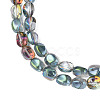 Electroplate Glass Beads Strands EGLA-N008-016-A04-3
