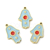 Ion Plating(IP) 304 Stainless Steel Manual Polishing Charms LS-STAS-C075-40G-3