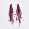 Ostrich Feather Tassel Big Pendant Decorations FIND-S302-08K-2
