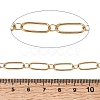 304 Stainless Steel Oval Link Chains CHS-K018-33G-3