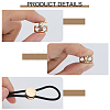 48Pcs 4 Colors Alloy Cord Locks FIND-AR0006-45-4