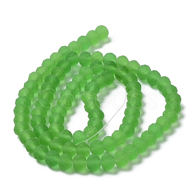 Transparent Glass Beads Strands EGLA-A034-T4mm-MD11-1