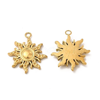 Ion Plating(IP) 304 Stainless Steel Pendants STAS-A070-14G-1