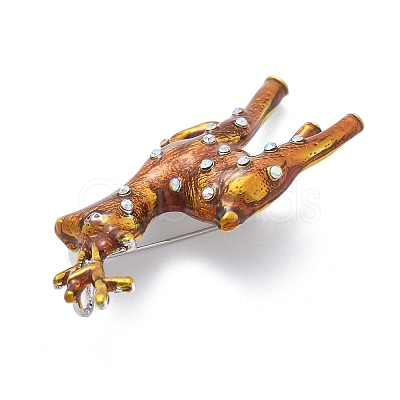 Sika Deer Enamel Pins JEWB-E041-15P-02-1