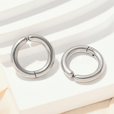 201 Stainless Steel Cuff Earring EJEW-C131-01B-P-1