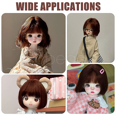 1Pc Silky Thread Wig Caps AJEW-CA0005-14D-1