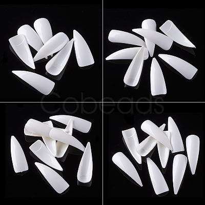 ABS Plastic Seamless False Nail Tips MRMJ-Q069-002A-1