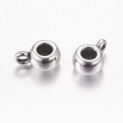 Tibetan Silver Drum Pendant Hanger LS-AB017H-NF-1