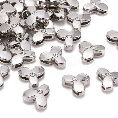 Letter Slider Beads for Watch Band Bracelet Making LS-ALRI-O012-Y-NR-1