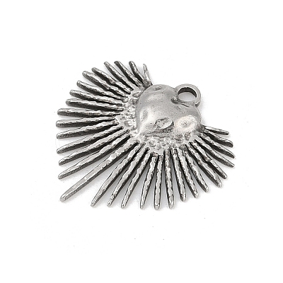 304 Stainless Steel Pendants STAS-D366-01E-P-1