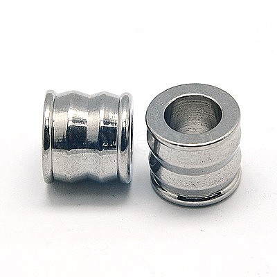 Tarnish Resistant 201 Stainless Steel Beads STAS-E039-17A-1