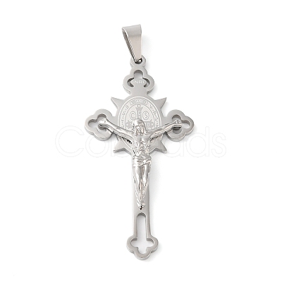 Non-Tarnish 304 Stainless Steel Big Pendants X-STAS-D052-03P-1