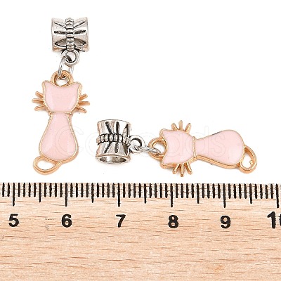 Alloy Enamel European Dangle Charms PALLOY-YW002-05-1