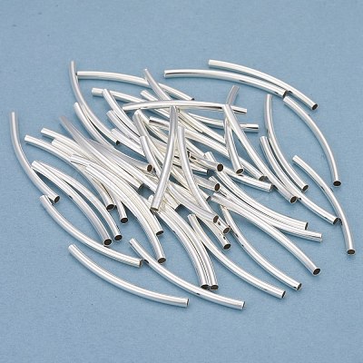 Brass Tube Beads KK-Y003-89B-S-1