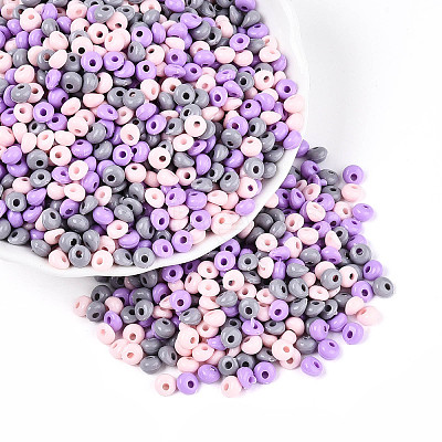 Opaque Acrylic Beads OACR-N150-05H-1