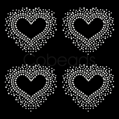Glass Hotfix Crystal Rhinestone DIY-WH0349-327C-1