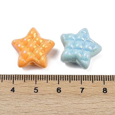 Opaque Acrylic Beads X-OACR-C022-12-1