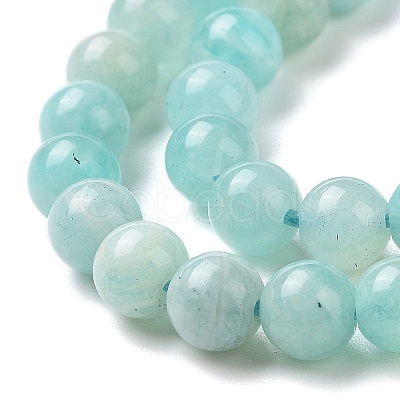 Natural Amazonite Round Beads Strands X-G-A025-01A-1