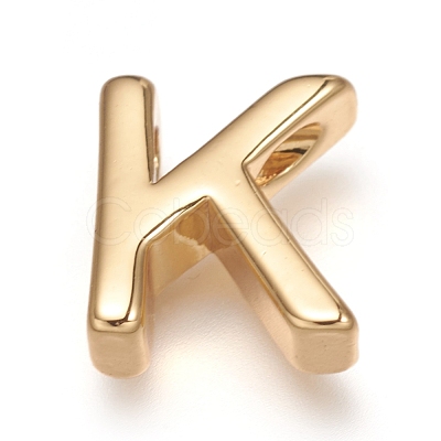 Brass Charms ZIRC-I037-01K-G-1