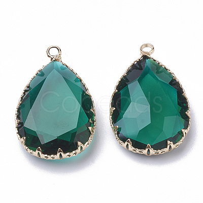 K9 Glass Pendants X-GLAA-Q069-06D-1
