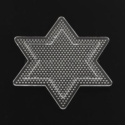 Star Pegboards for 3x2.5mm Mini Fuse Beads X-DIY-Q009-07-1