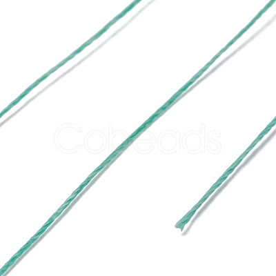 Round Waxed Polyester Thread String YC-D004-02A-129-1