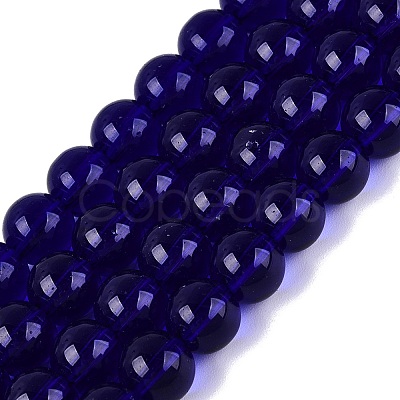 Imitation Lamowork Glass Beads Strands GLAA-Q106-07A-06-1