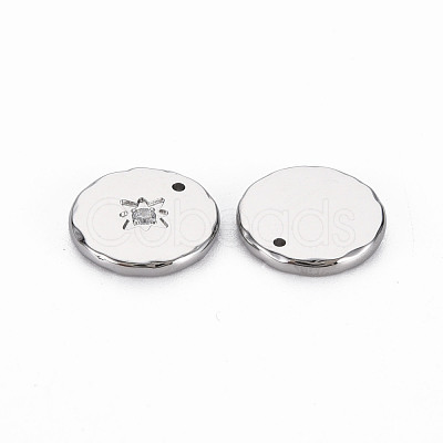 304 Stainless Steel Charms STAS-N097-091P-NR-1