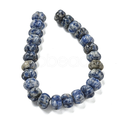 Natural Blue Spot Jasper Beads Strands G-G142-A13-01-1