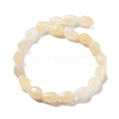 Natural Topaz Jade Beads Strands G-P520-B13-01-1